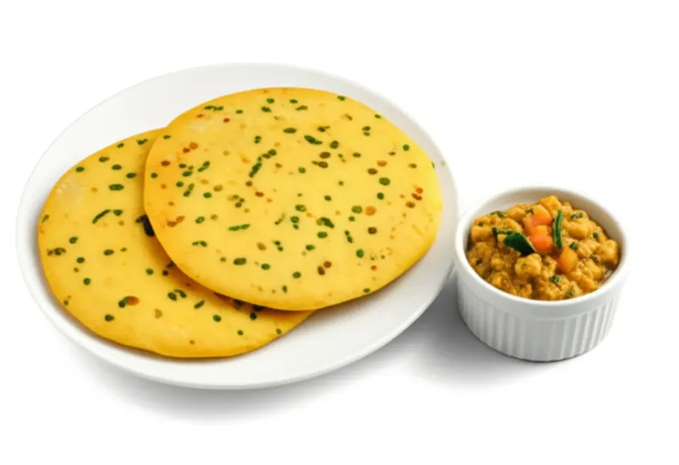 Akki Rotti (2) Veg Korma