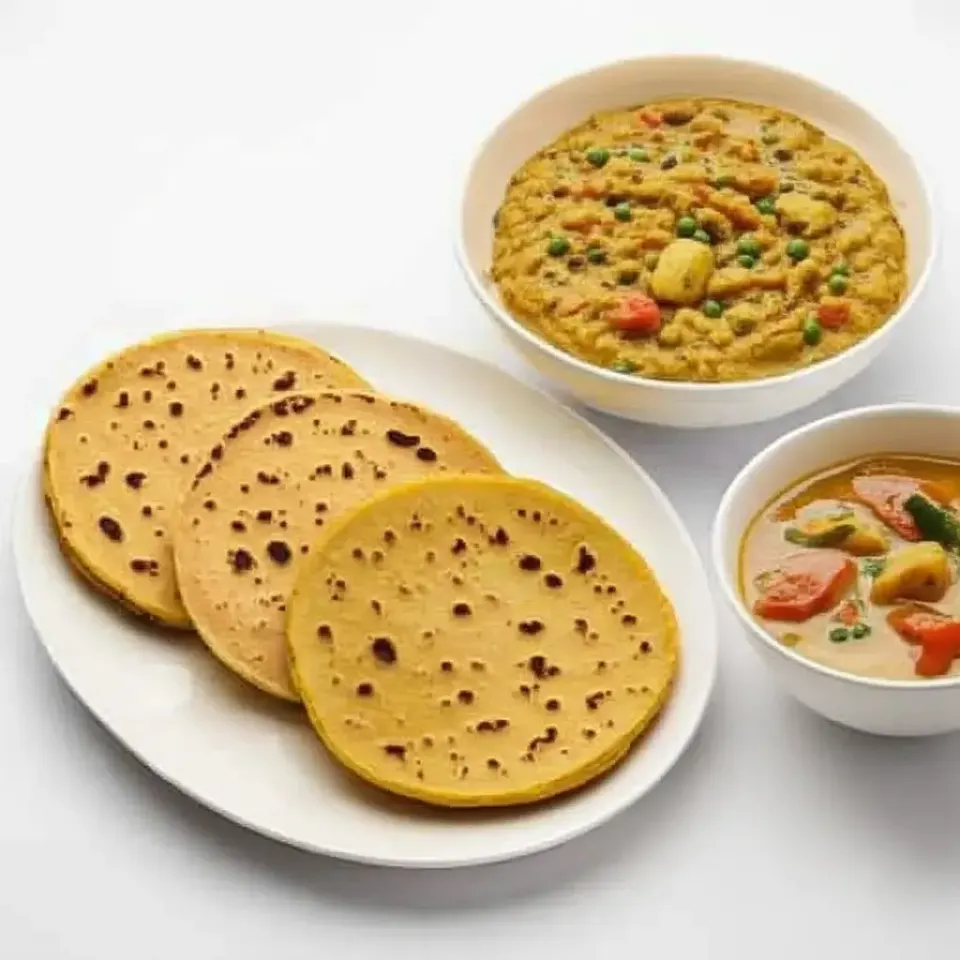 Chapathi (3) Veg Korma