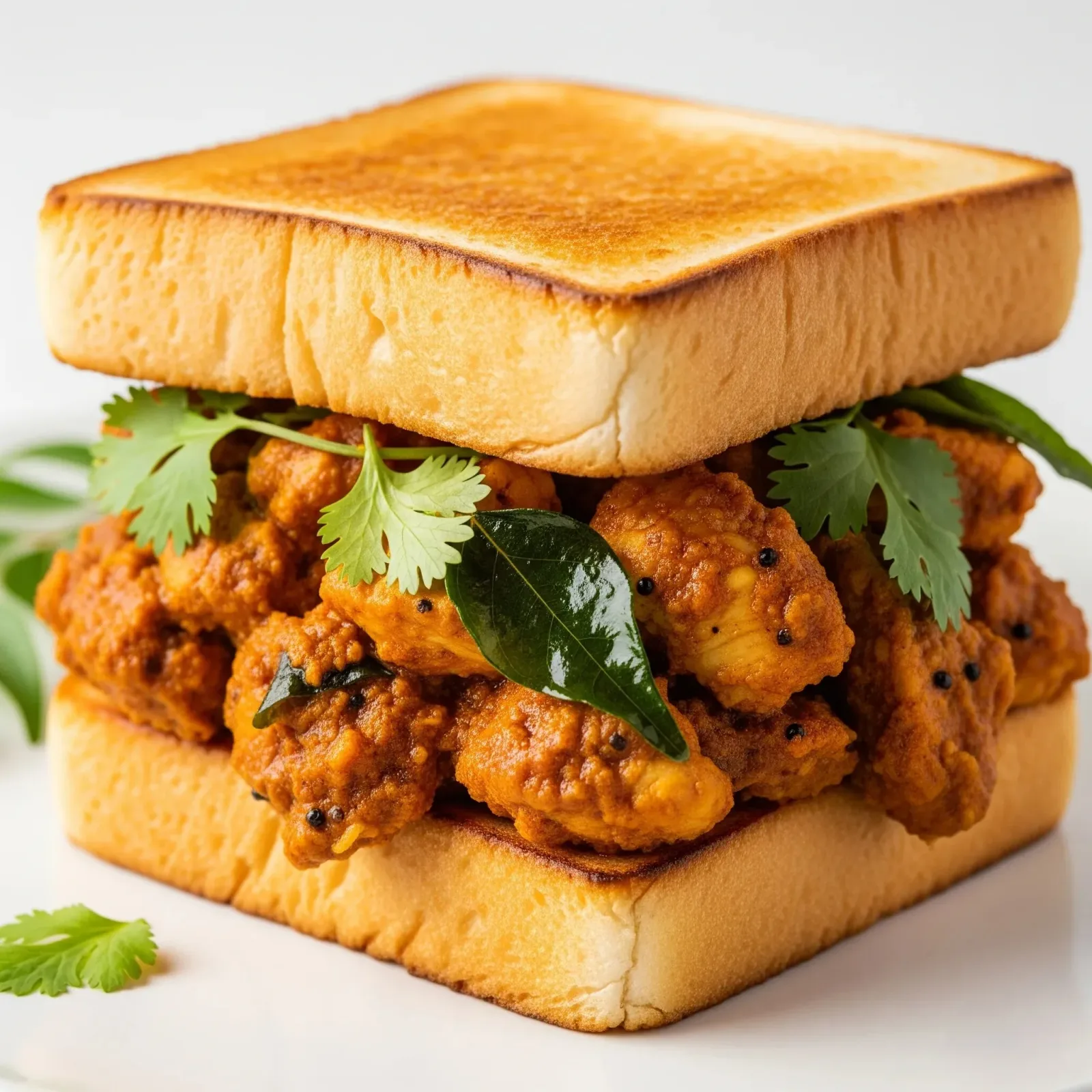 Chettinad  Chicken Sandwich