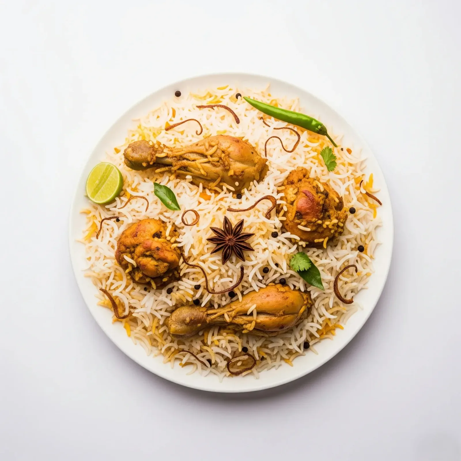 Hydrabad Chicken Dum Biryani